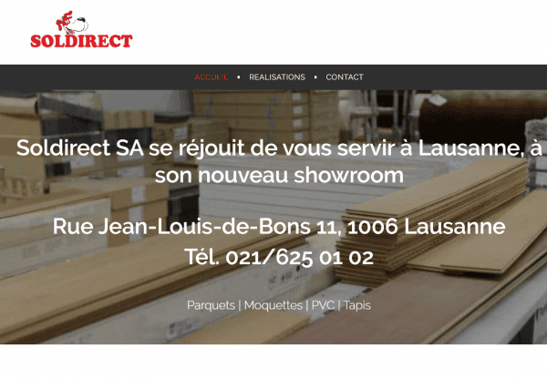 Soldirect Lausanne – Revêtements de Sol 2025