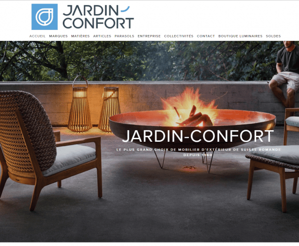 Jardin-Confort SA - Mobilier d'Extérieur de Luxe à Lutry
