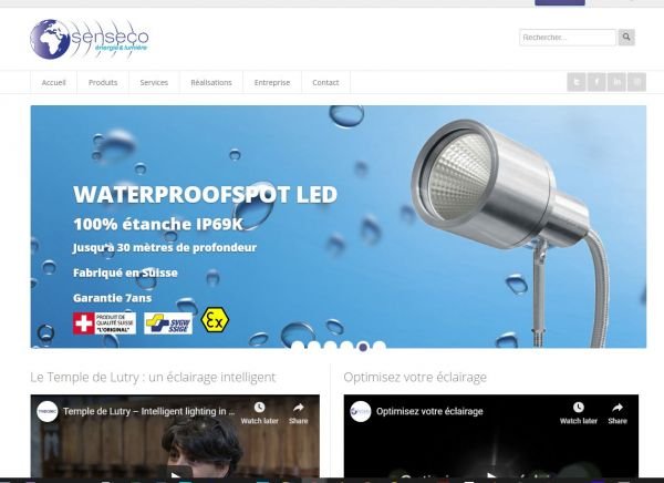 SENSECO Lausanne - Expert en Éclairage LED et Solutions Éco-Efficaces