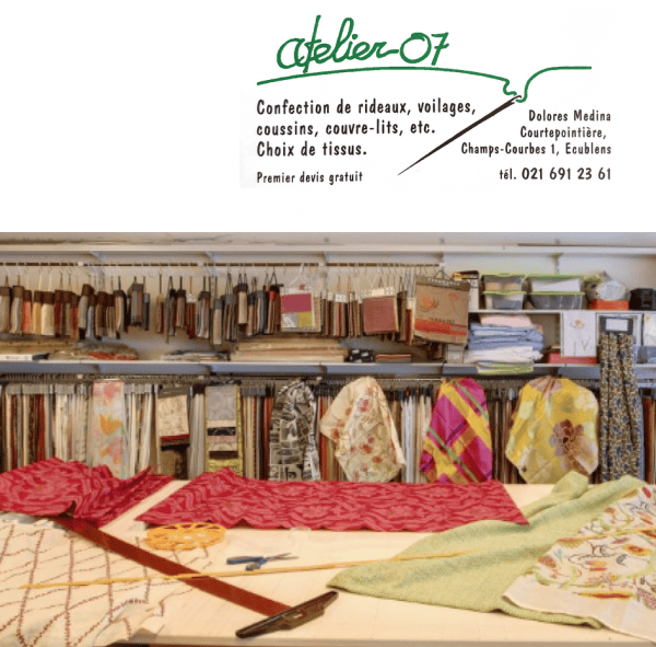 Atelier 07 Ecublens - Expert en Rideaux et Décoration d'Intérieur