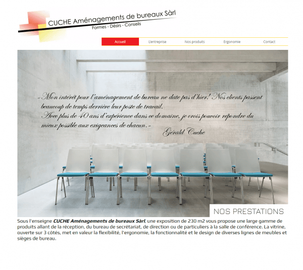 Cuche Aménagements Pully – Bureaux Vaud 2025