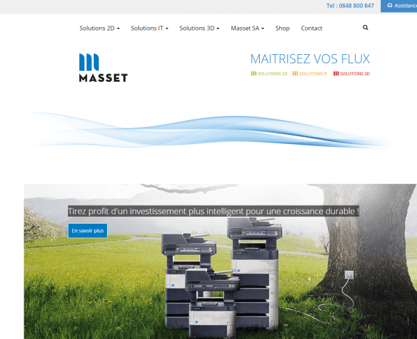 Masset SA Le Mont – Bureaux Vaud 2025