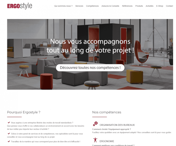 Ergostyle Lausanne - Aménagement de Bureau Ergonomique et Moderne