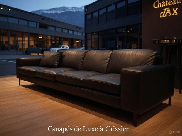 Château d’Ax Crissier – Canapés Italiens de Luxe 2025