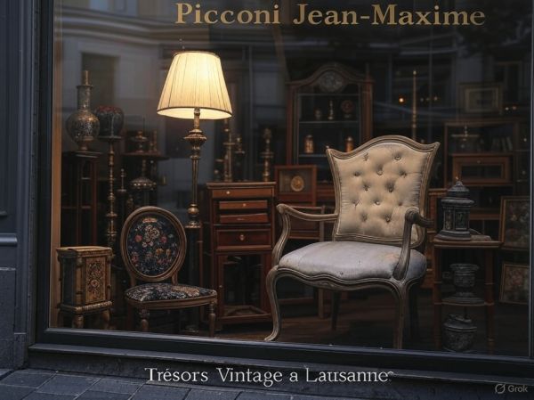 Picconi Jean-Maxime Lausanne – Antiquités Vaud 2025